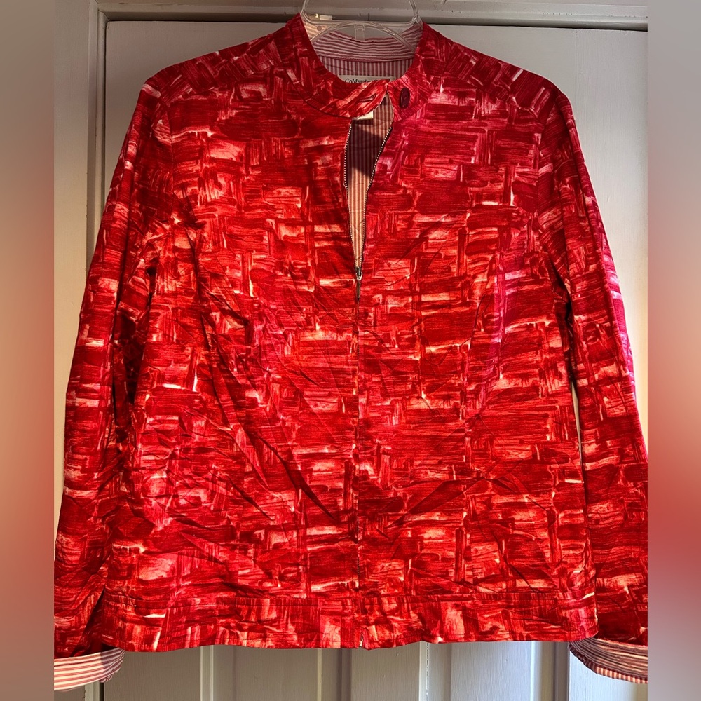 Coldwater Creek Print Jacket